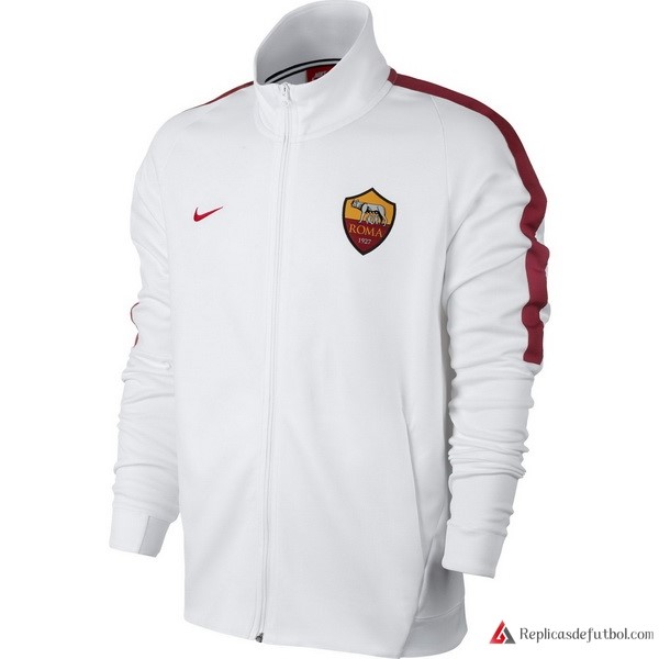 Chaqueta AS Roma 2017-2018 Blanco